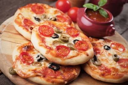 Mini-Pizzas Margherita