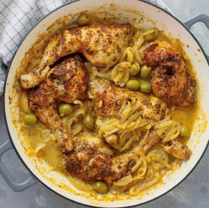 Poulet Yassa, plat sénégalais mijoté
