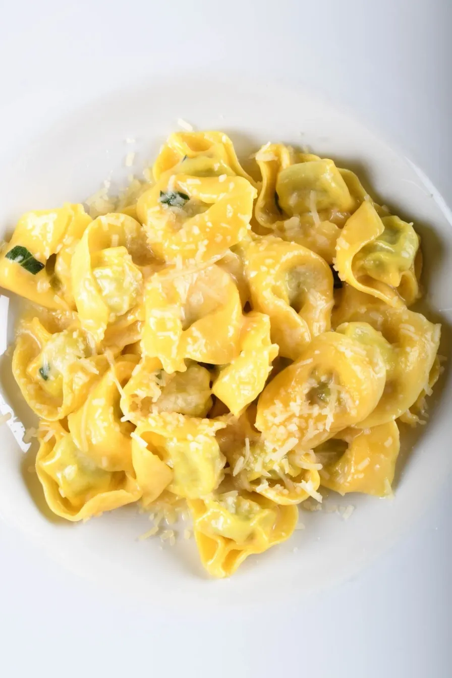tortellini au beurre et a la sauge